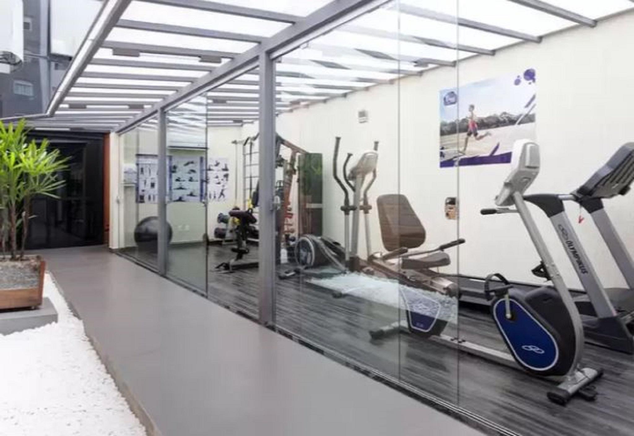 Royal Boutique Savassi Hotel Belo Horizonte Eksteriør bilde The gym at the hotel